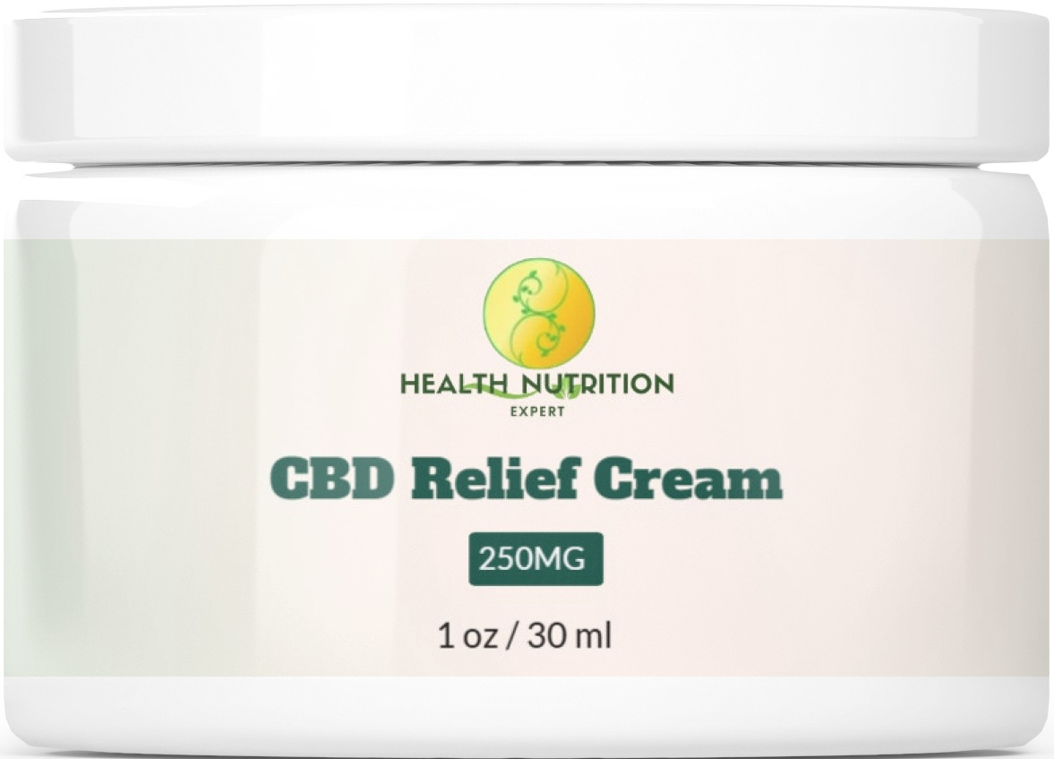 Pain Relief Cream Jar
