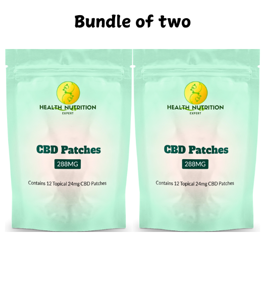 CBD 24mg Extra Strength Patches 12 pack