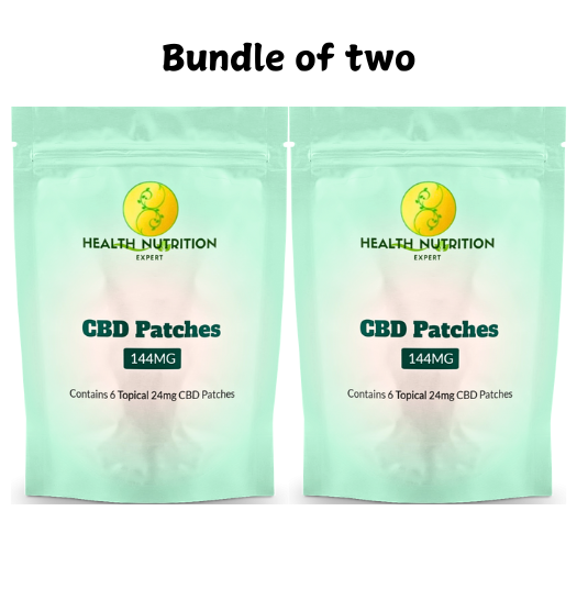 CBD 24mg Extra Strength Patches 6 pack