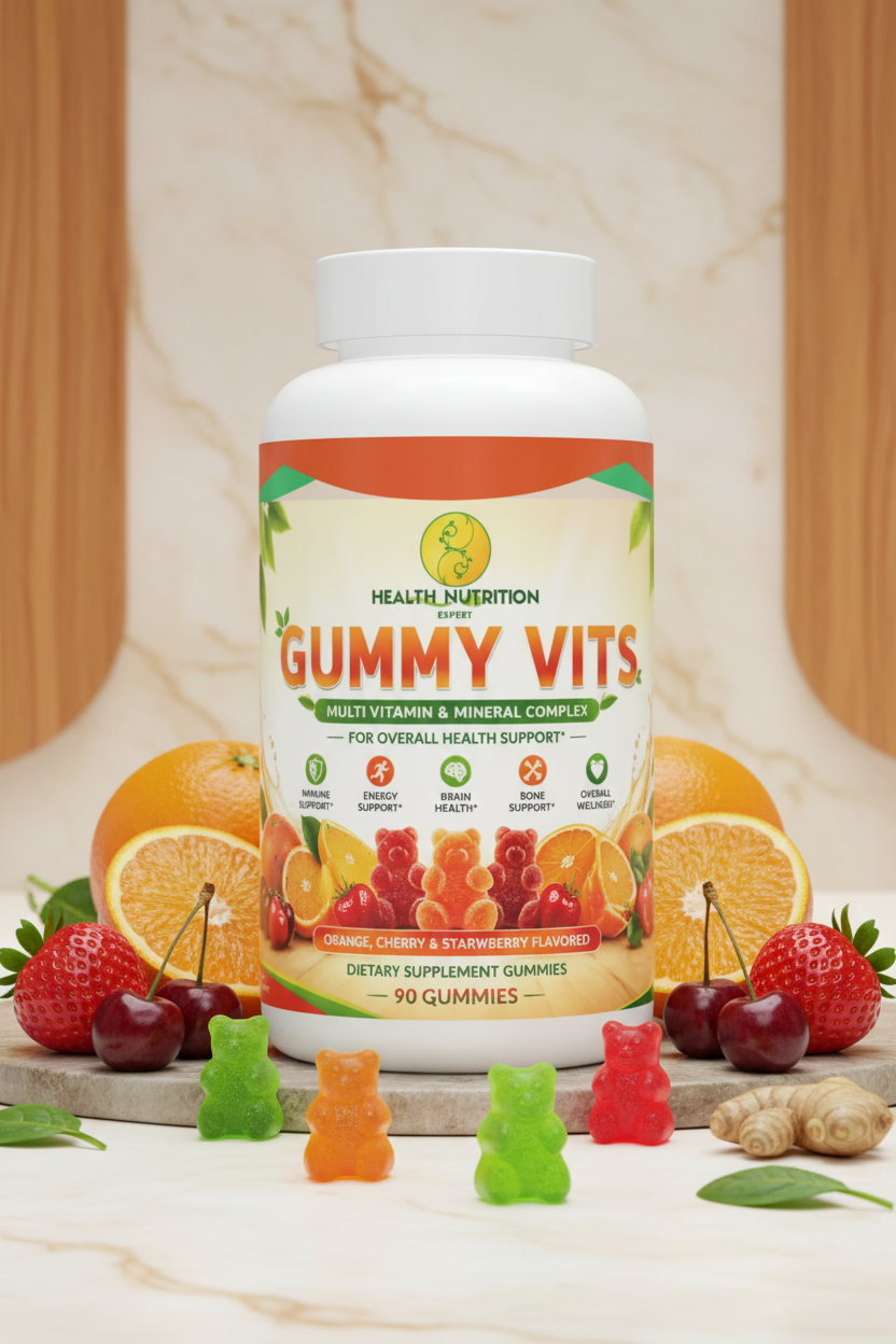 Multivitamin Gummies – Daily Nutritional & Immune Support | Health Nutrition Expert