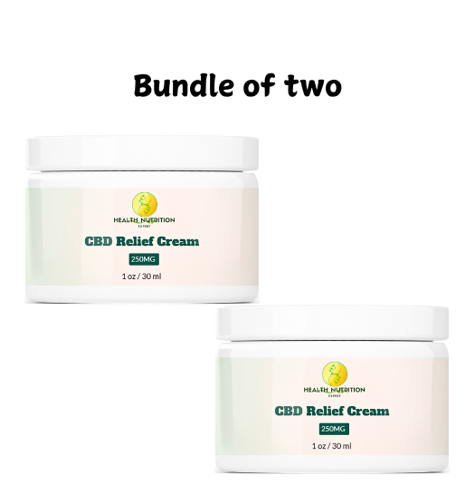 Pain Relief Cream Jar