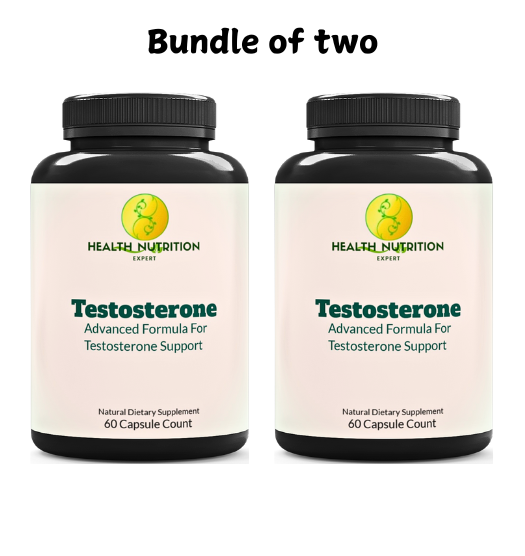 Testosterone Boost Capsules Single Bottle