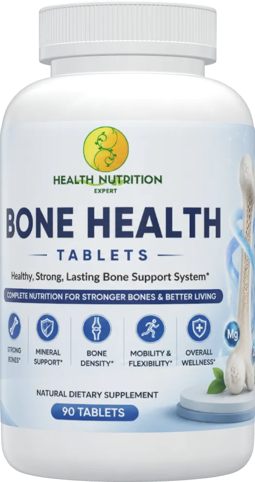 Bone Health Tablets – Daily Bone & Joint Support | Health Nutrition Expert