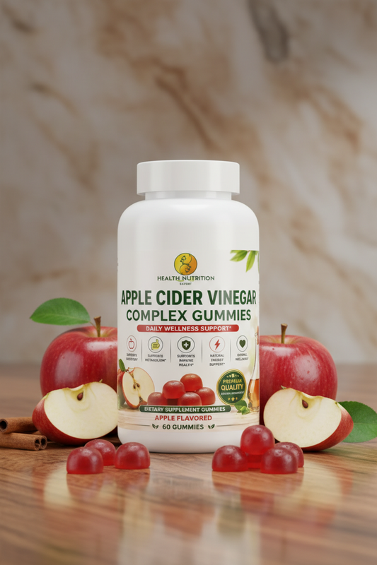 Apple Cider Vinegar Gummies – Daily Wellness & Digestive Support | Health Nutrition Expert