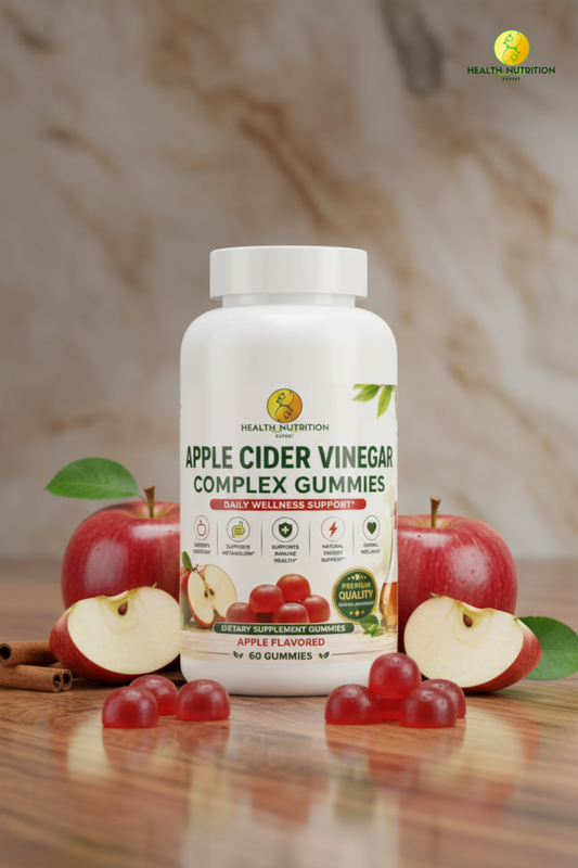 Apple Cider Vinegar Gummies – Daily Wellness & Digestive Support | Health Nutrition Expert