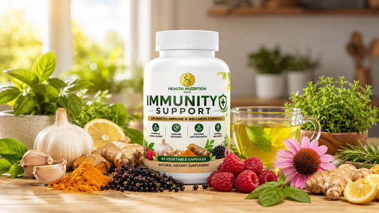 Immune Support Capsules – Daily Immune Health Supplement | Health Nutrition Expert