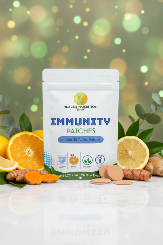 Immunity Patches 30 Day | Daily Wellness & Immune Support | Health Nutrition Exper