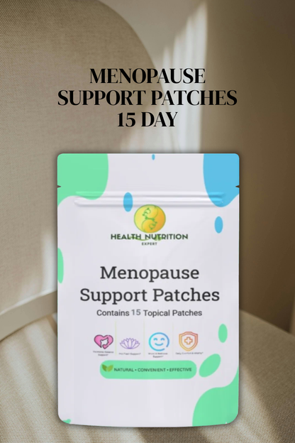 Menopause Wellness Patches – 15-Day Supply | Health Nutrition Expert