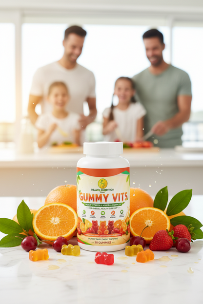 Multi Vitamin Gummies | Daily Multivitamin & Mineral Complex | 90 Gummies | Health Nutrition Expert