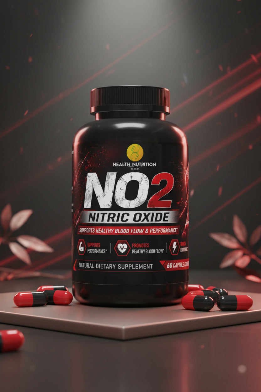 Nitric Oxide Capsules 60 Count | Health Nutrition Expert