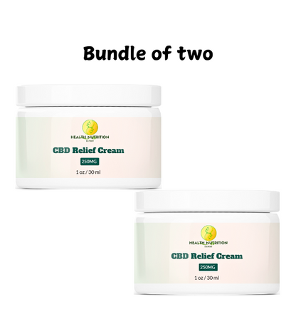 Pain Relief Cream Jar