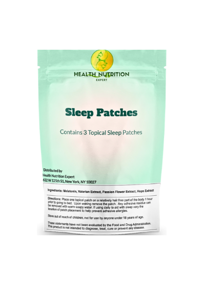 Sleep Patch With Melatonin 3 Pack